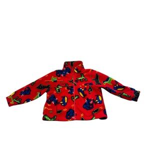 Kids Columbia fleece zip sweater
